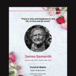 Eulogy Funeral Template