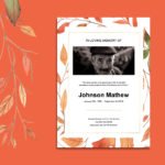 Funeral Program Template