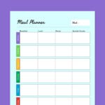 Printable Meal Planner