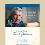 Simple Classic Funeral Program