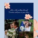 Simple Wedding Photo Collage