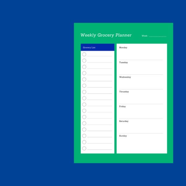 Weekly Grocery Planner