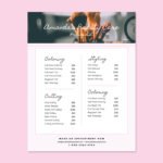 Beauty Care Pricing List