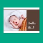 Birth Announcement Card