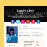 Clean Simple Media Kit Template