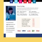 Clean Simple Media Kit Template