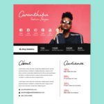 Fashion Blogger Media Kit Template