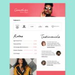 Fashion Blogger Media Kit Template