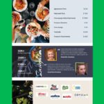 Food Blogger Media Kit Template