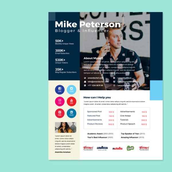 General Media Kit Template