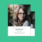 Graduation Completion Announcement Card