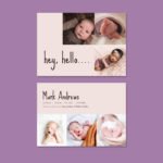New Born Baby Announcement Template