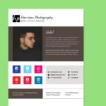 Photographer Media Kit Template