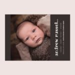 Printable Birth Announcement Template