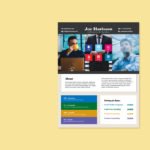 Simple Blogger Media Kit Template