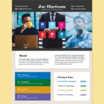 Simple Blogger Media Kit Template