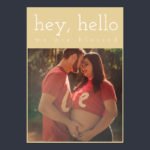 We Are Blessed Announcement Card