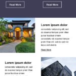 Real Estate Email Newsletter Template