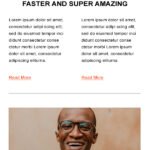 Web Design Email Newsletter Template