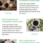 Coffee Email Newsletter Template