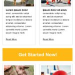 Construction Email Newsletter Template