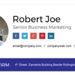 Employee Email Signature Template