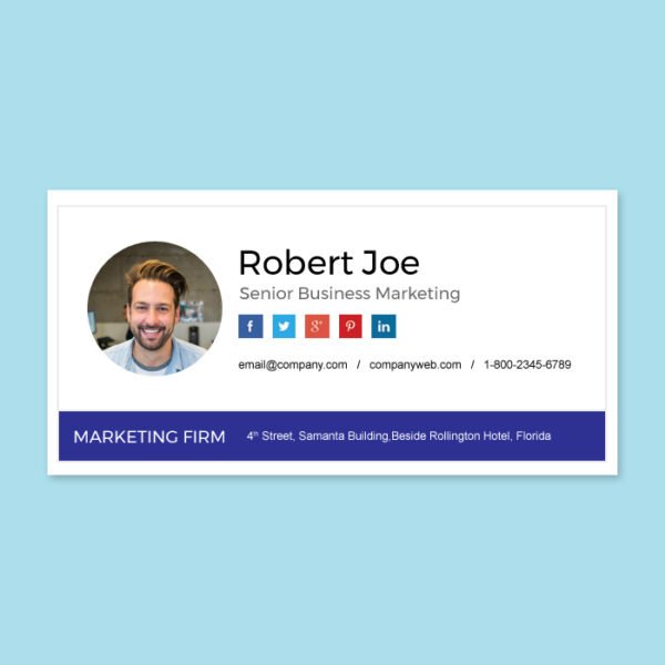 Employee Email Signature Template