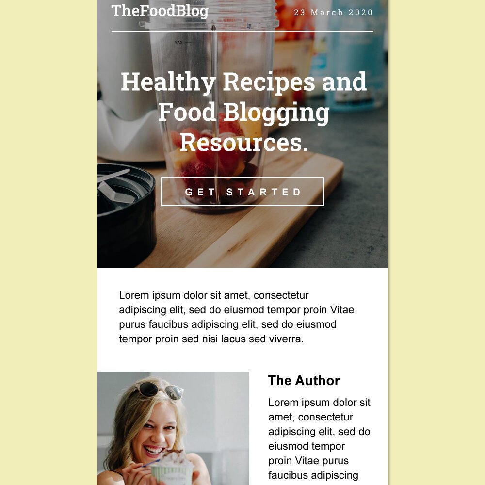 Food Email Newsletter Template_mockup