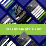 real estate app ui kit template