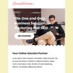 Announcement Email Newsletter Template