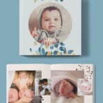 Baby Album Template Design