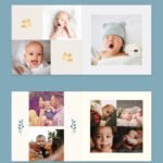 Baby Album Template Design