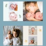 Baby Album Template Design