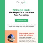 Back to School Email Newsletter Template