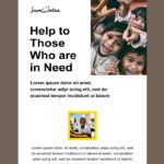 Charity Email Newsletter