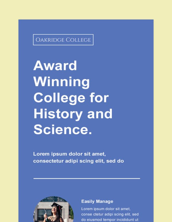 College Email Newsletter