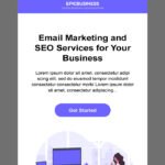 Company Email Newsletter Template