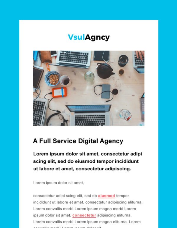 Company Newsletter Email Template