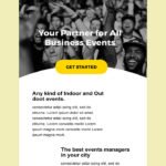Events Email Newsletter Template