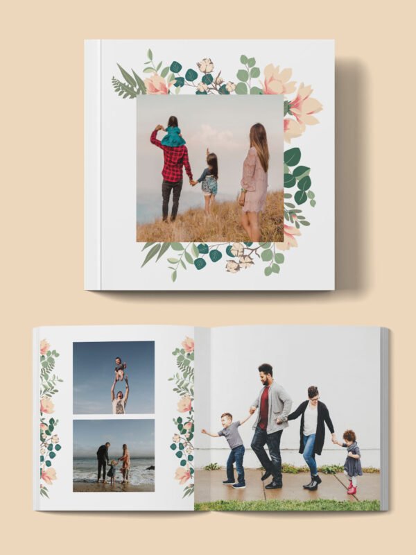 Family Memories Album Template 12×12