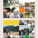 Family Memories Album Template Design 8x10