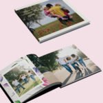 Floral Family Album Template 8x8