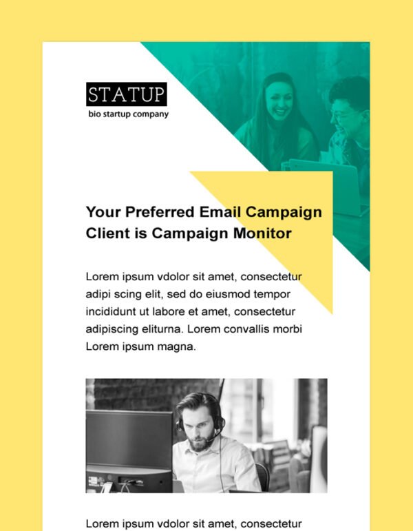 IT Email Newsletter Template