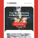 Marketing Email Newsletter Template