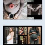 Maternity Photo Album in Photoshop