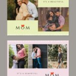 Maternity Photo Book Album 20x14