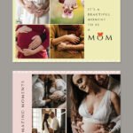 Maternity Photo Book Album 20x14