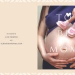 Maternity Photo Book Album 20x14
