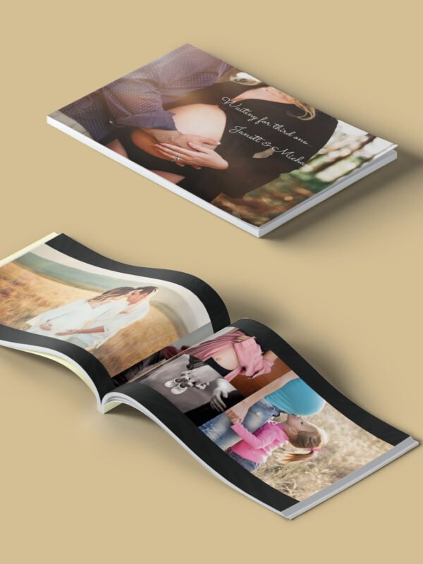 Maternity Pregnency Photo Album Template 10x12