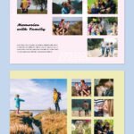 Memories Photo Album Template 8.5x11